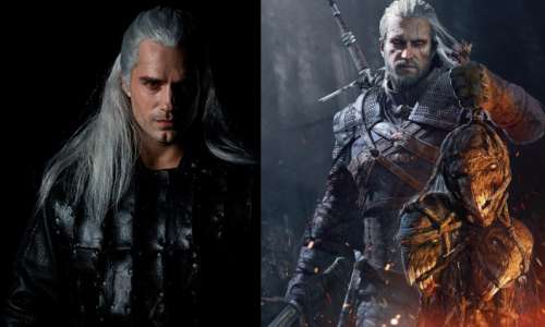 Geralt de Riv de la série live The Witcher, en Vidéo