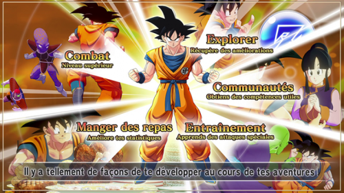 Dragon Ball Z Kakarot: Vidéo explicative en français sur la progression des personnages