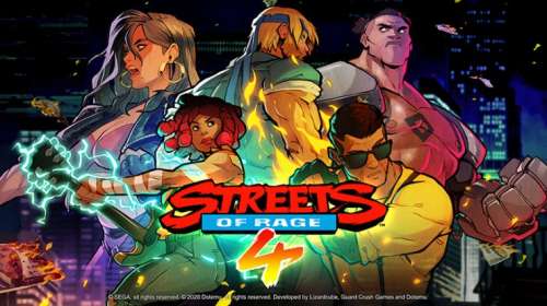 Le jeu Streets of Rage 4, en Trailer Multiplayer