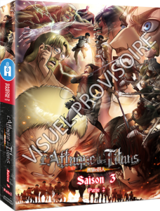 All the Anime dévoile ses coffrets Blu-ray / DVD L’Attaque des Titans Saison 3 (Partie 2)