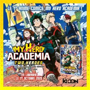 Le film My Hero Academia : Two Heroes en Anime-Comics chez Ki-oon