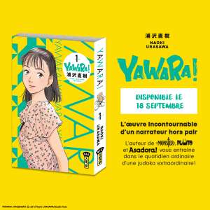Kana détaille son édition Yawara! (Naoki Urasawa) à venir le 18 septembre