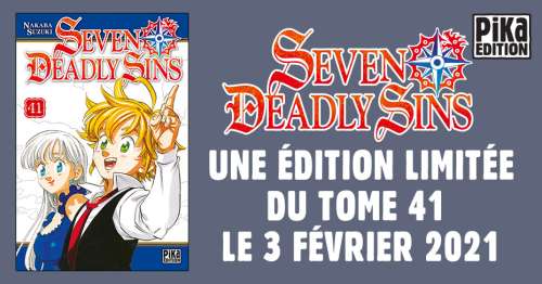 Une édition collector pour le dernier volume de Seven Deadly Sins