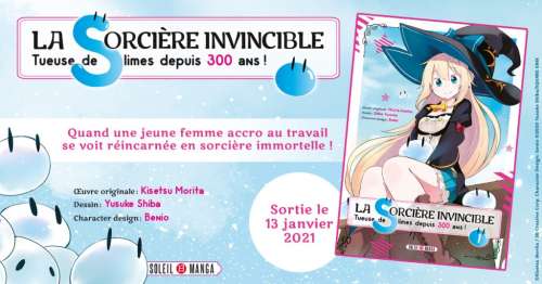 Le manga La Sorcière Invincible chez Soleil en janvier