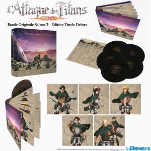 L’Édition Vinyle Deluxe de L’Attaque des Titans S2 en 2021 chez All The Anime