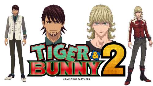 Tiger & Bunny 2 dévoile le design de ses personnages et de nouveaux costumes pour les héros