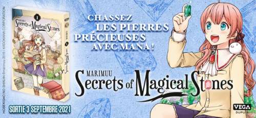 Le manga Secrets of Magical Stones annoncé aux éditions Vega-Dupuis