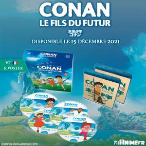 La série Conan, le Fils du Futur revient en DVD, Blu-ray et 4K chez All The Anime