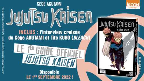 Ki-oon annonce un guide Jujutsu Kaisen