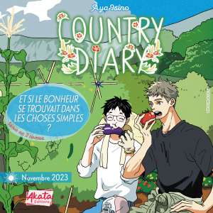 Akata annonce Country Diary pour novembre !