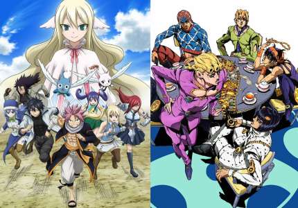Animes de l’automne: Nombre d’épisodes prévus pour Fairy Tail, JoJo’s Bizarre Adventure – Golden Wind, A Certain Magical Index, Hinomaru Sumo