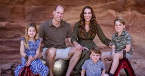 Kate et William : le détail mignon de leurs enfants sur leur carte de voeux