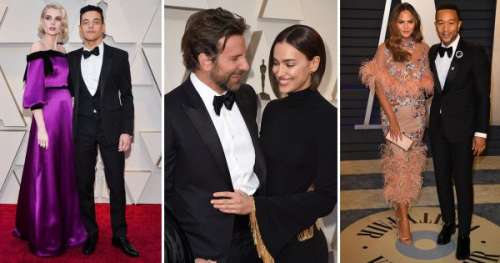 Les plus beaux couples sur le tapis rouge des Oscars 2019