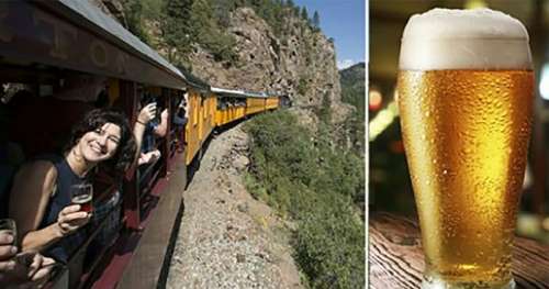 C’est le rêve : Un train à bière qui vous emmène à travers les paysages époustouflants du Colorado