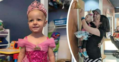 Une fillette de 2 ans gagne une bataille contre un cancer rare, puis sonne la cloche de la victoire – rendons hommage à sa bravoure