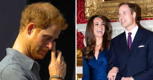 Harry a hérité de la bague de fiançailles en saphir de sa mère Diana, avant de la donner à William pour Kate
