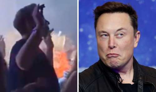 Elon Musk a « filmé en train de danser seul » dans une vidéo de concert « loufoque » |  Nouvelles des célébrités |  Showbiz et télévision