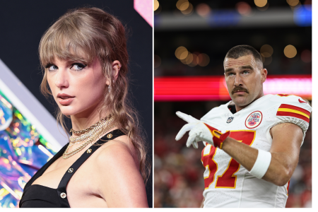 Taylor Swift encourage Travis Kelce au Arrowhead Stadium : vidéo