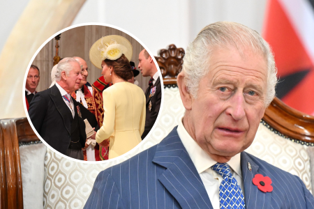 Le geste du roi Charles envers Kate Middleton filmé