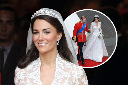 La robe de mariée royale de Kate Middleton saluée dans une vidéo virale