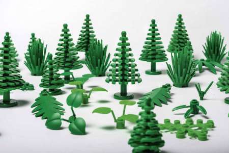 Pour la toute première fois, LEGO lance une collection de briques faites de matière végétale