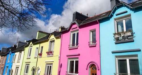 Belle initiative à Brest : les habitants peignent leurs maisons pour donner des couleurs à la ville
