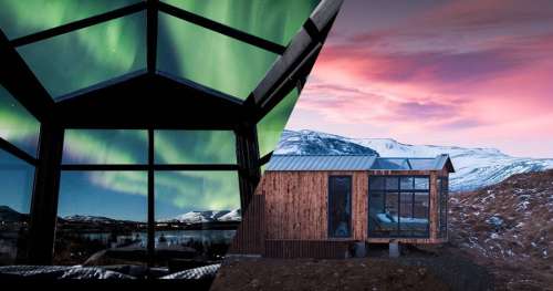 En Islande, cet hôtel unique au monde vous permet d’admirer les aurores boréales depuis votre lit