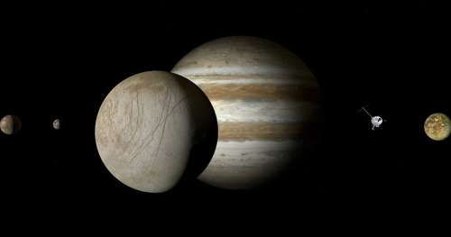 Des geysers observés sur la lune de Jupiter Europe, un satellite susceptible d’abriter la vie