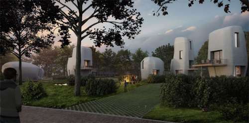 Écologiques et peu coûteuses, les premières maisons imprimées en 3D habitables sont aux Pays-Bas