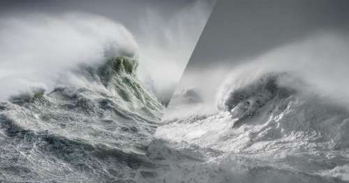 Cette photographe immortalise la puissante beauté des vagues dans un océan déchaîné