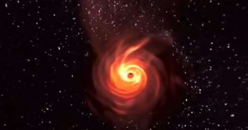 Partez à la rencontre du trou noir au centre de notre galaxie à travers cette vidéo captivante
