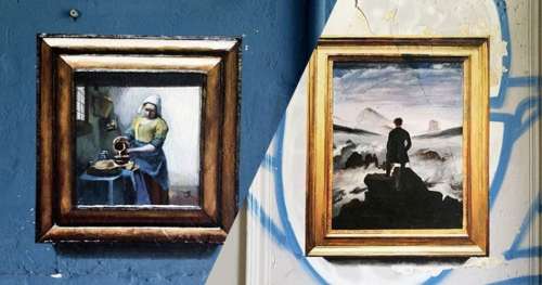 Un musée à ciel ouvert : Julio reproduit les tableaux les plus emblématiques sur les murs des villes