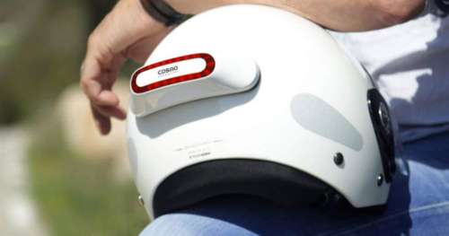 Pensez à votre sécurité : cet appareil se fixant sur votre casque alerte vos proches en cas de chute