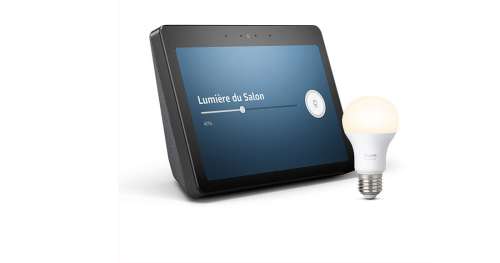 La superbe tablette Echo Snow d’Amazon vous est proposée en promotion avec une ampoule connectée