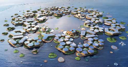 Cette ville flottante écologique est la solution de demain pour accueillir les réfugiés climatiques