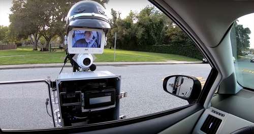 Bientôt un robot-policier pour vous contrôler sur la route ?