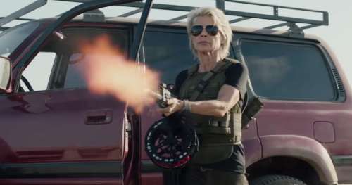 Sarah Connor fait un retour fracassant dans le premier trailer de Terminator Dark Fate