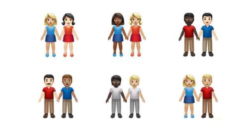 De nouveaux emojis valorisent les personnes non-binaires et tous les couples dans leurs différences