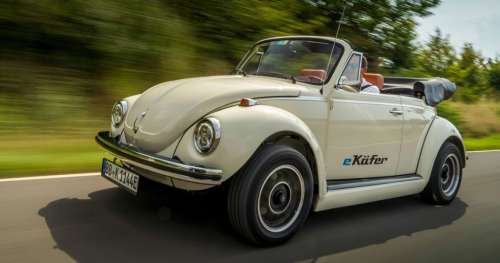 Voiture de légende, la Beetle de Volkswagen est déclinée en version électrique