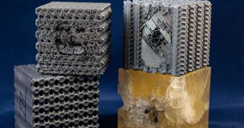 Ce bloc de plastique fabriqué avec une imprimante 3D est capable de résister aux balles