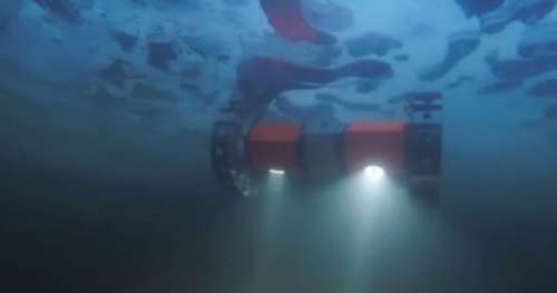 BRUIE, le robot de la NASA qui est capable de rouler sous la glace