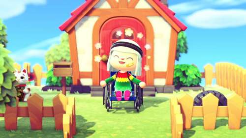 De plus en plus inclusif, Animal Crossing permet aux personnages d’avoir une chaise roulante