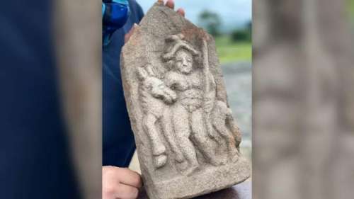 La découverte d’une sculpture d’homme nu près du mur d’Hadrien intrigue les archéologues