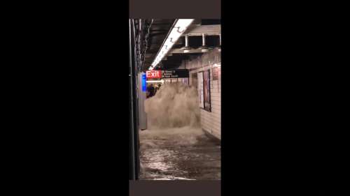 Des inondations meurtrières se sont abattues dans les métros et les rues de New York