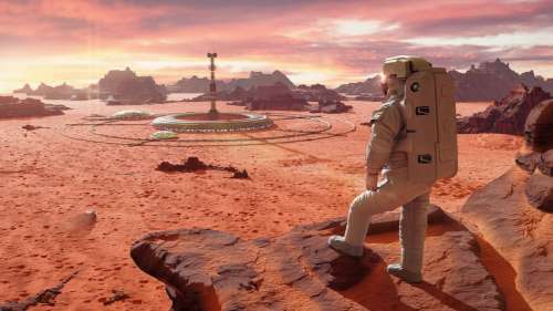 Le béton martien pourrait littéralement être fabriqué à partir de sang et des larmes des astronautes