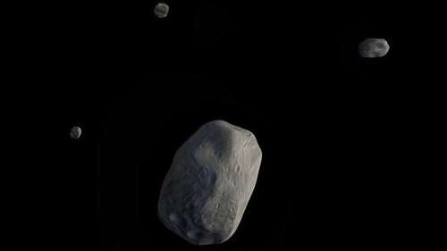Des chercheurs repèrent le premier astéroïde quadruple dans le Système solaire