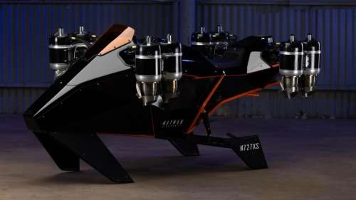 Mayman Aerospace dévoile son nouveau prototype de moto volante