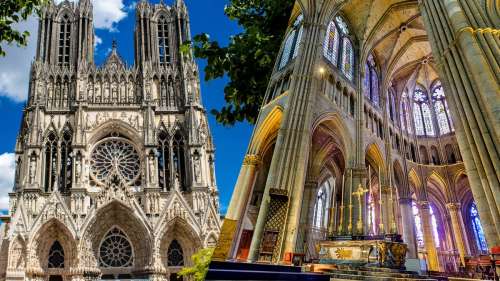 Visitez la cathédrale de Reims, cette merveille architecturale française à la beauté magistrale