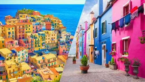 10 villes colorées à travers le monde qui vont vous émerveiller