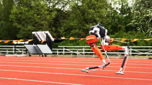 Sprint robotisé : le robot bipède Cassie établit un record du monde sur 100 mètres